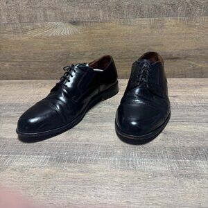 Bostonian Classics Black Leather Cap Toe Oxford Shoes Men's Size 13